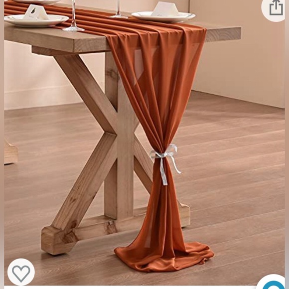 Socomi Other - NWOT Chiffon Table Runner